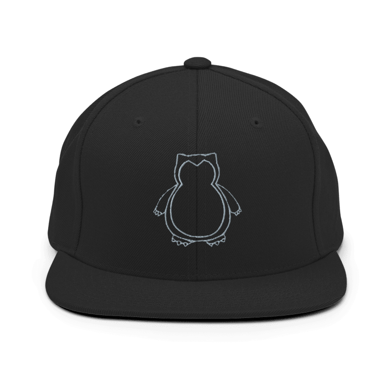 Custom Snorlax Snapback Hat
