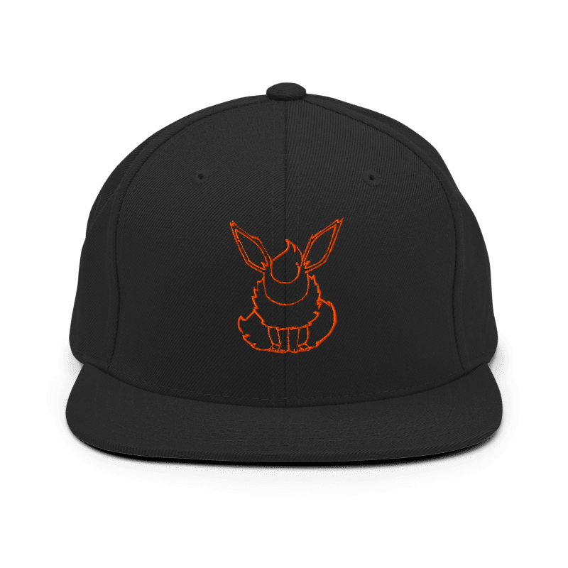 Custom Flareon Snapback Hat