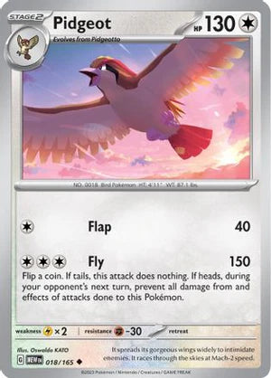 Pidgeot (18) [SV: Scarlet and Violet 151]