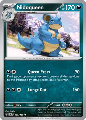 Nidoqueen (31) [SV: Scarlet and Violet 151]