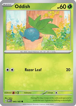 Oddish (43) [SV: Scarlet and Violet 151]