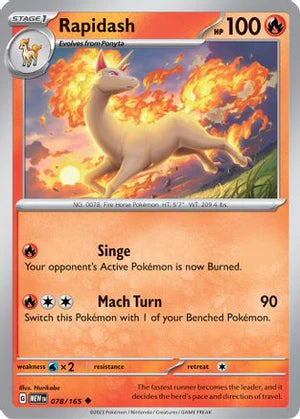 Rapidash (78) [SV: Scarlet and Violet 151]
