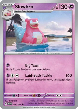 Slowbro (80) [SV: Scarlet and Violet 151]