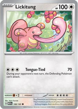 Lickitung (108) [SV: Scarlet and Violet 151]