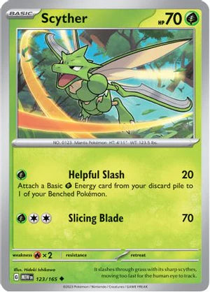 Scyther (123) [SV: Scarlet and Violet 151]