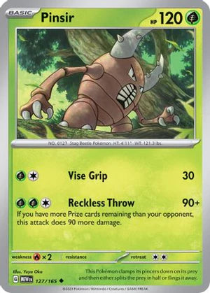 Pinsir (127) [SV: Scarlet and Violet 151]