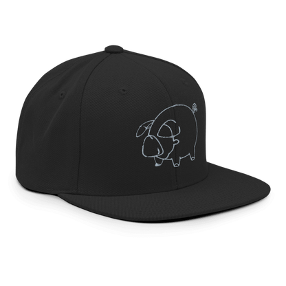 Custom Lechonk Snapback Hat
