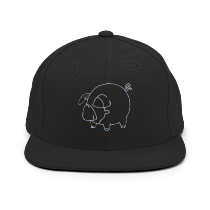 Custom Lechonk Snapback Hat